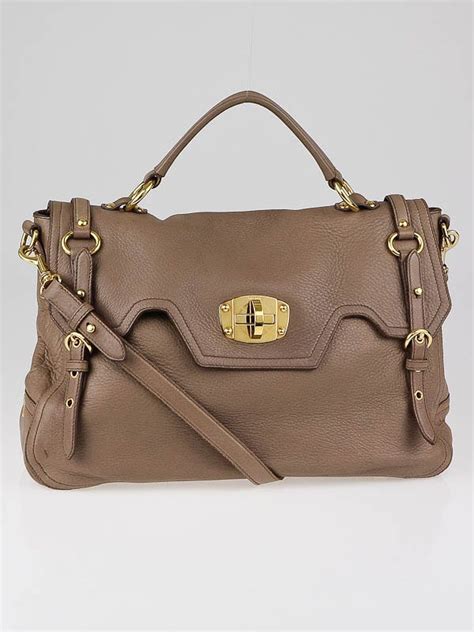 miu miu cervo satchel|MIU MIU Cervo East.